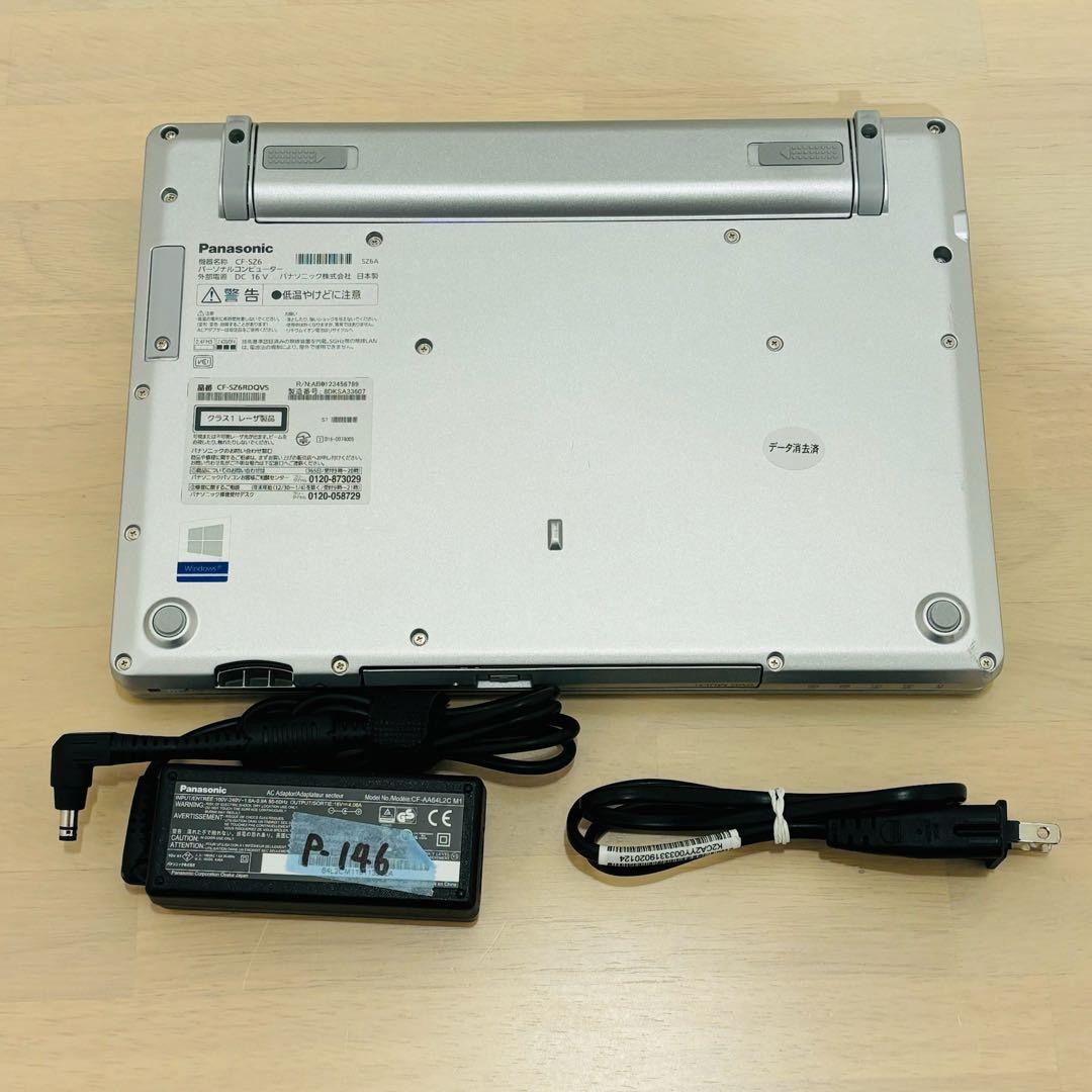 レッツノート PC Windows11 SSD DVD オフィス付き P-146 - メルカリ