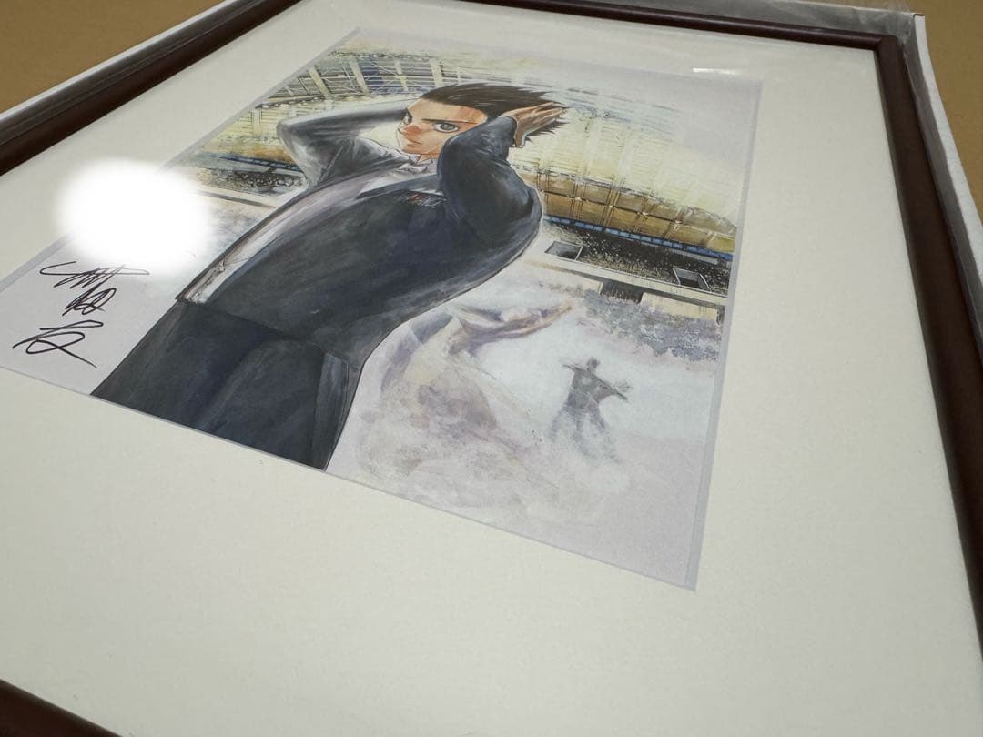 ボールルームへようこそ 複製原画 先着10名限定 直筆サイン入り 竹内友 講談社