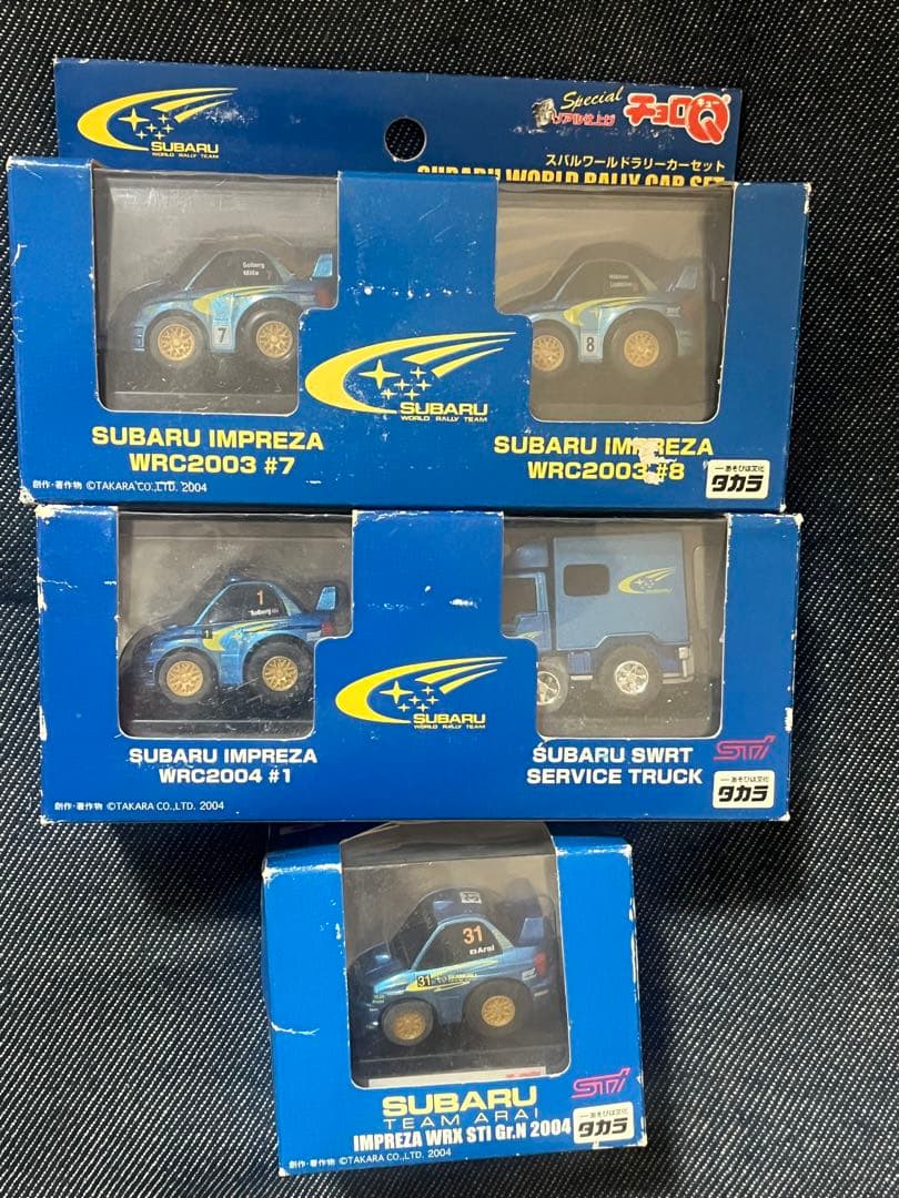 未開封 SUBARU インプレッサ WRC チョロQセット|mercariメルカリ官方