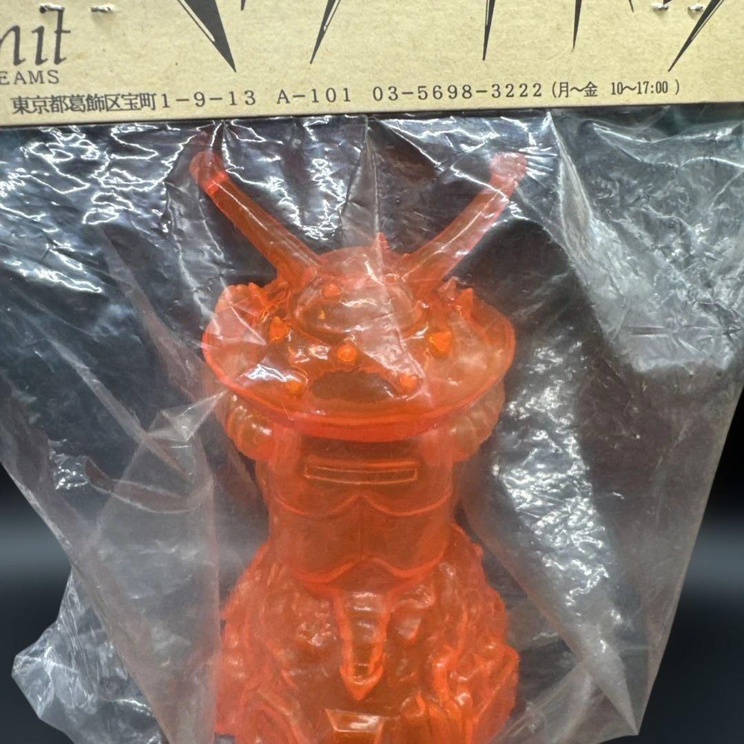 マーミット ビニールパラダイス 開田祐治イラスト版カネゴン 貯金箱 オレンジ成型