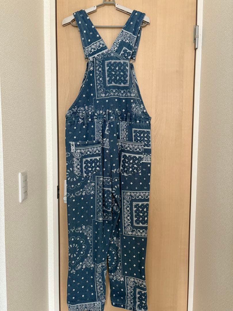 LiSA ROY reflect overjoy 総柄デニムオーバーオール