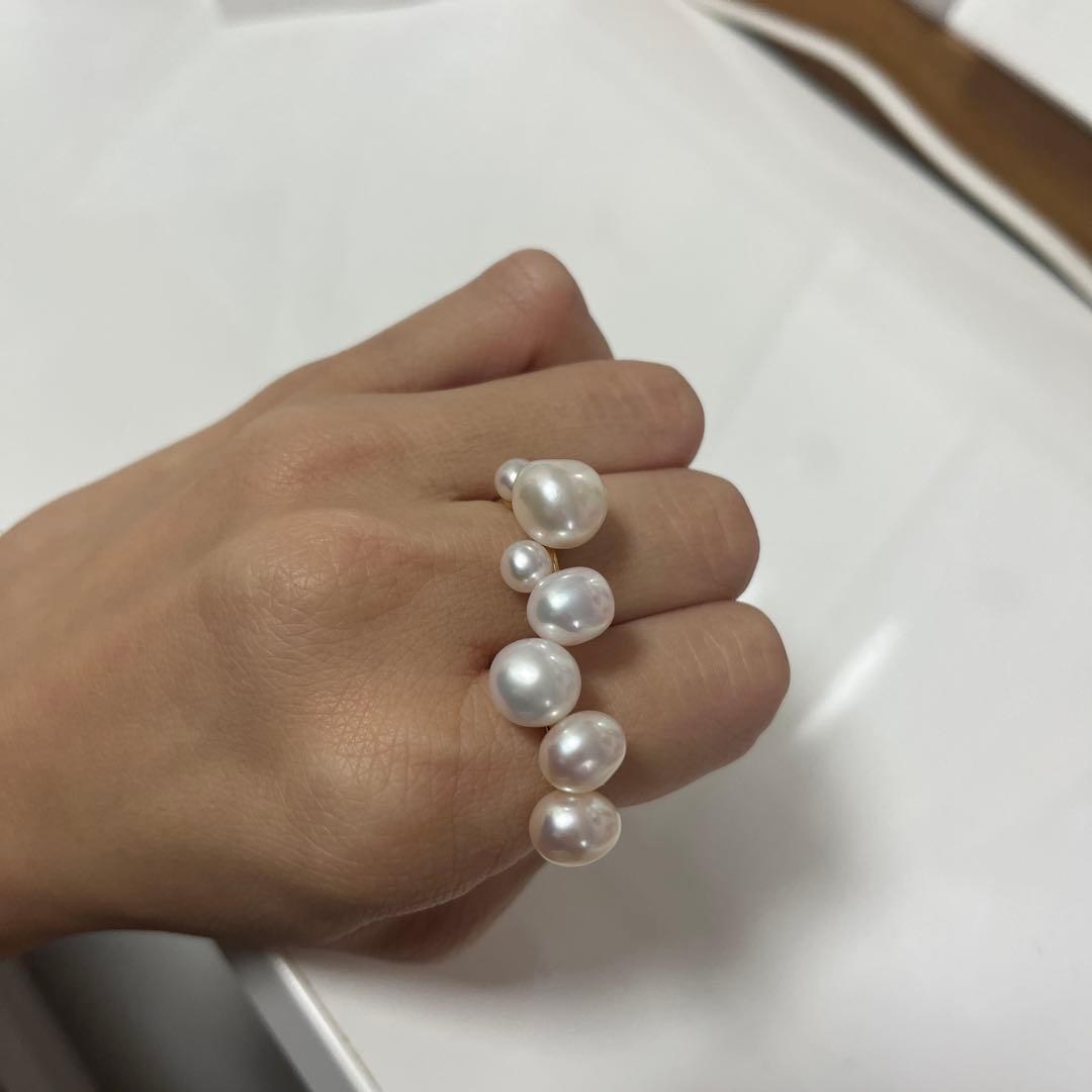 ステラハリウッド バブルパール ボリュームリング ステラハリウッド