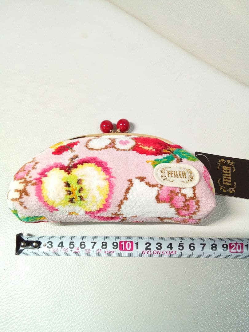 に*う様 入手困難 新品フェイラー ハローキティ コラボ がま口 ポーチ