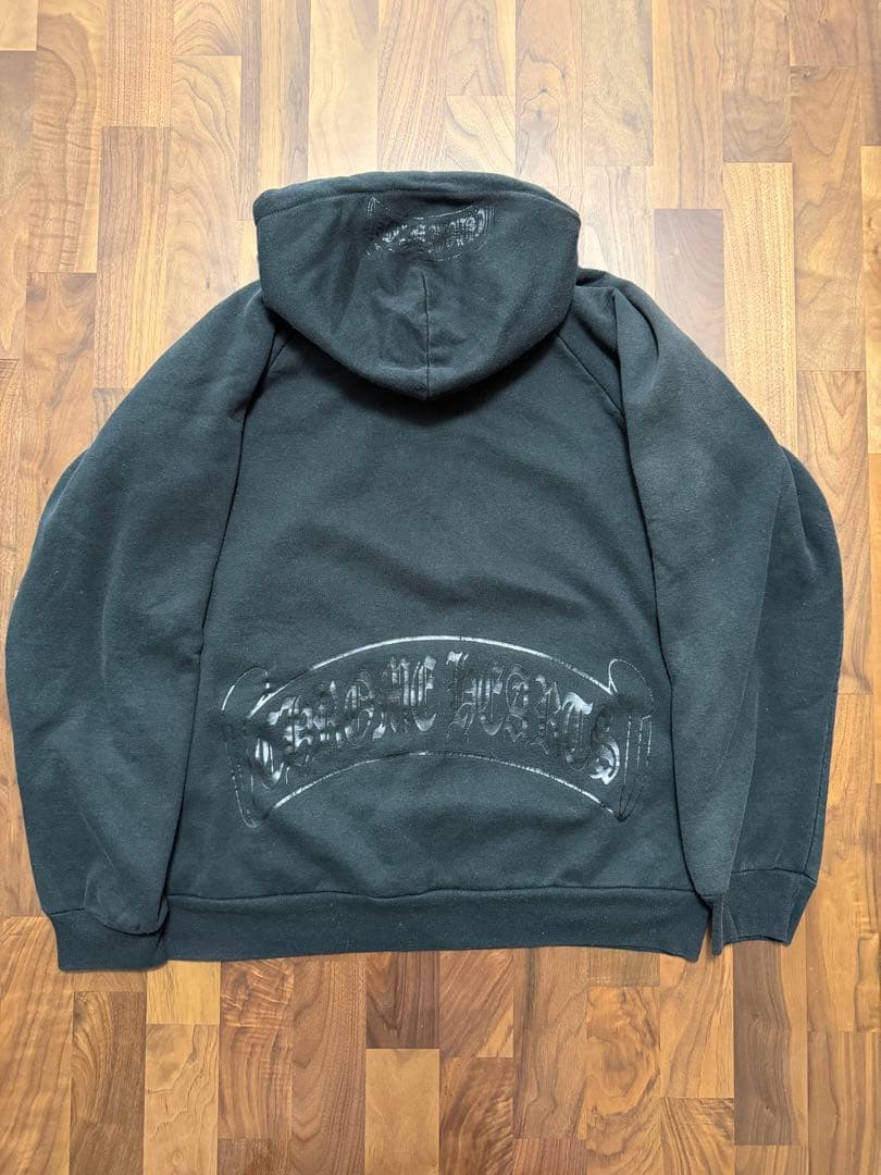 CHROME HEARTS OLD サーマル裏地 パーカー ブラック - メルカリ