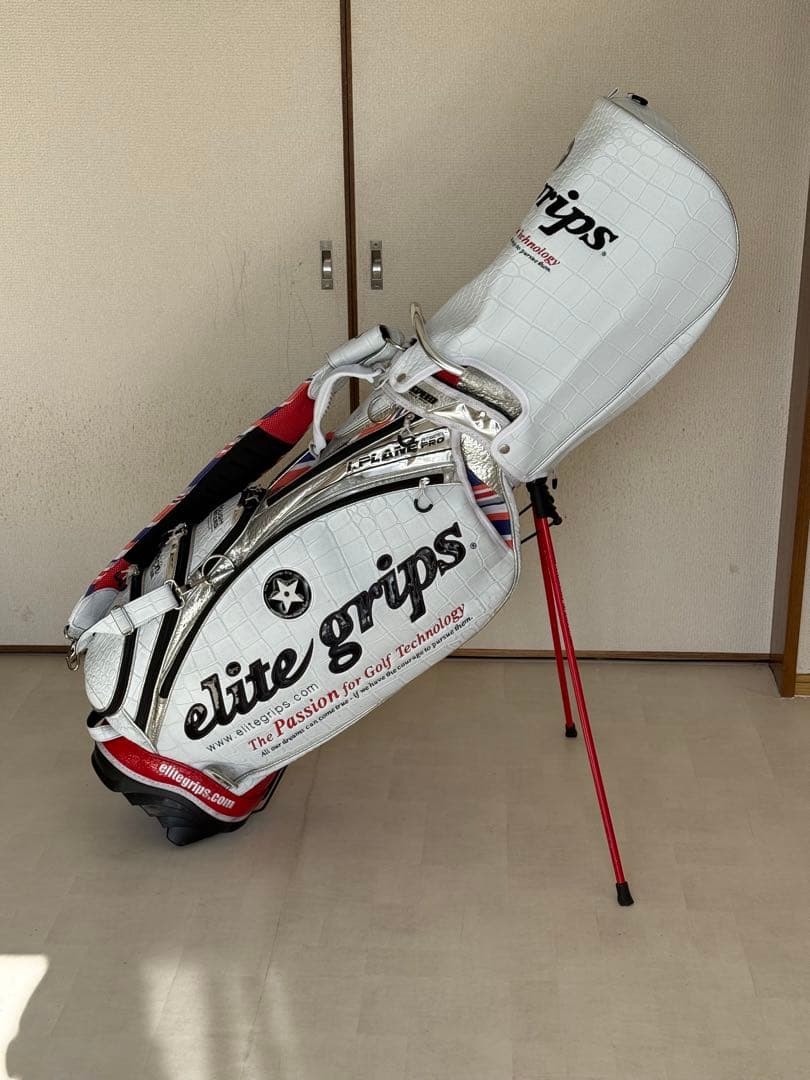 エリートグリップ　限定クロコ23年モデルツアースタンド　大型パラソルプレゼント elite grips 〜あなたのゴルフに革命を起こすゴルフグリップ〜