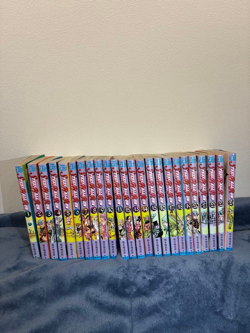 STEEL BALL RUN 全巻セット　荒木飛呂彦 STEEL BALL RUN 文庫版コミック 全16巻完結セット (集英社文庫