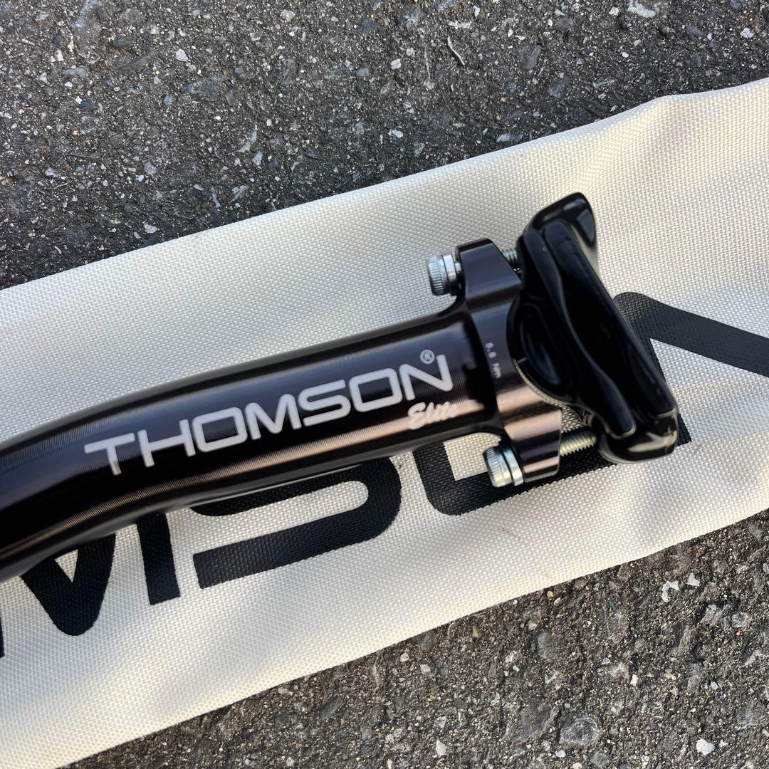THOMSON eliteシートポスト 27.2mm 330mm ブラック