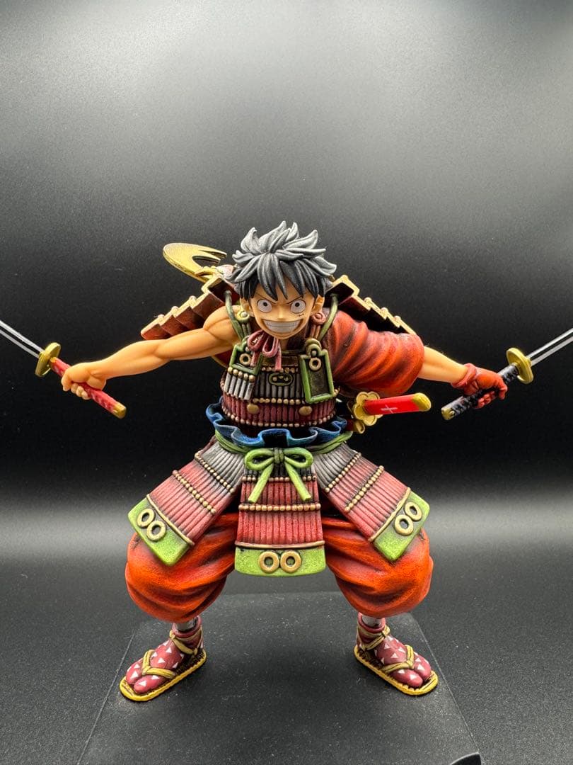 G*o様 【リペイント】一番くじ ワンピース 鎧武装 B賞 フィギュア おまけ付