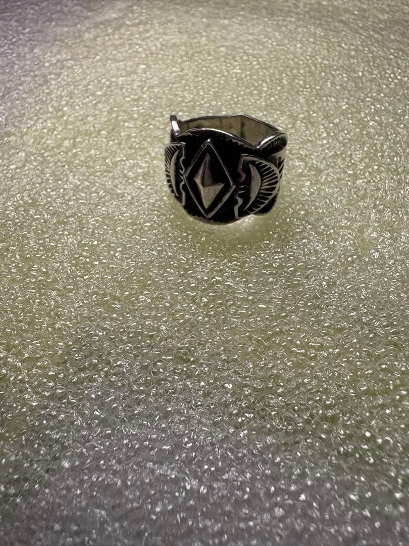 Navajo Sunshine Reeves スタンプワーク リング 14号 - メルカリ