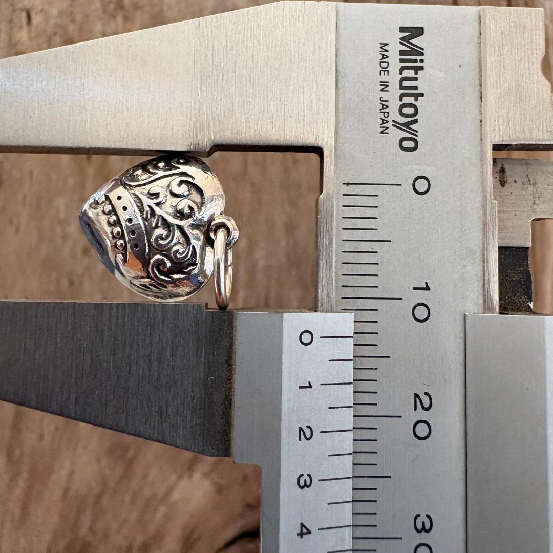 スウィートハートジュエリー WW2 シルバー 両面 勿忘草 渦巻 （SWIRL