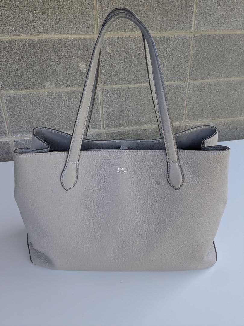 m*o様 美品 FAROトートバッグ FABIO MOUSSE FARO（ファーロ）FABIO MOUSSE トートバッグ【ブラック】国内正規品