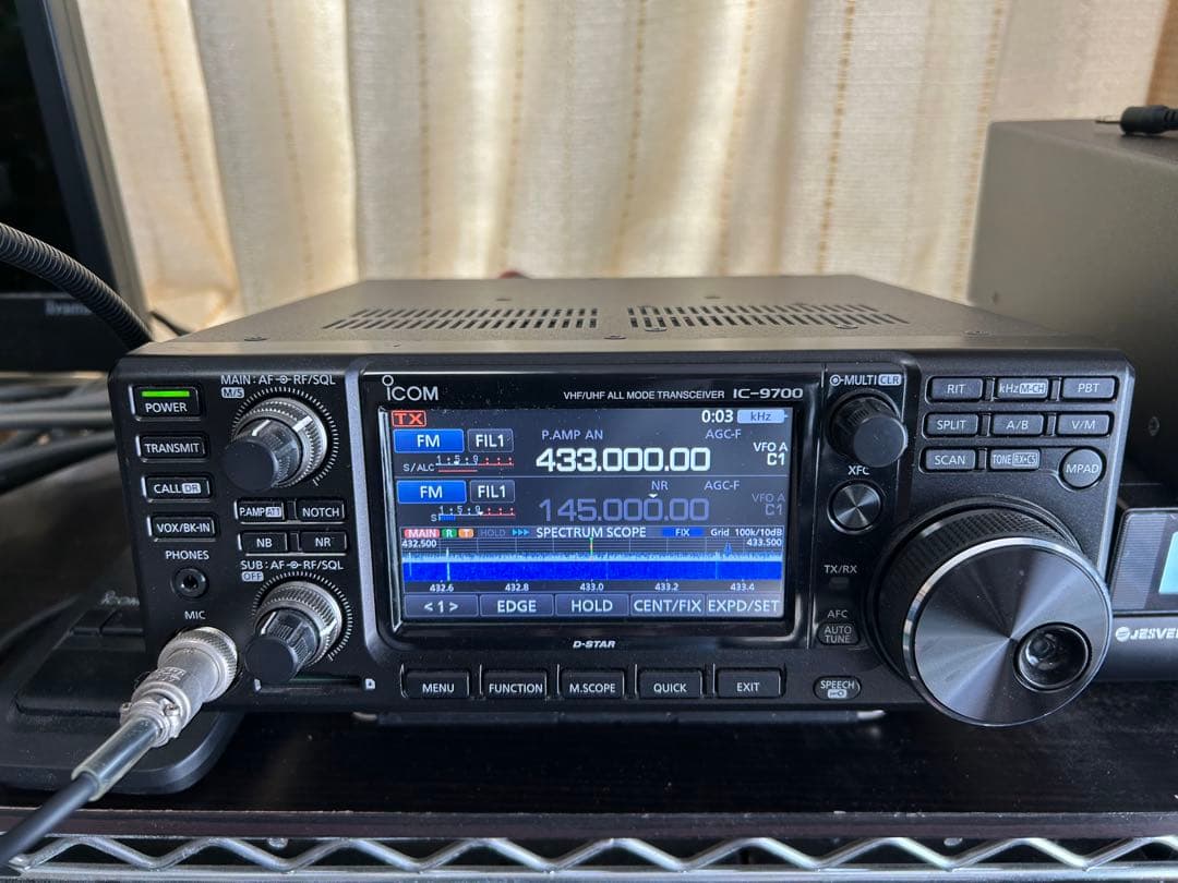 Icom IC-9700 トランシーバー 楽天市場】IC-9700（50Wタイプ） アイコム 144MHz+430MHz+1200MHz