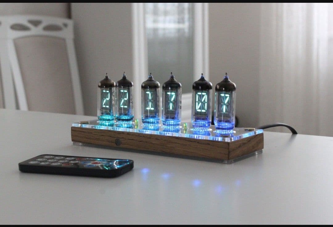 入手困難ニキシー管 【入手困難】ニキシー管 ネオン管 時計 VFD IV-17 6個