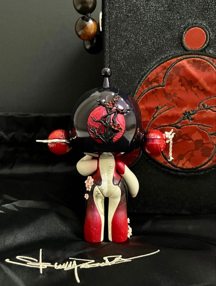 海外限定POPMART SKULLPANDA スカルパンダ 梅 灼霜フィギュア