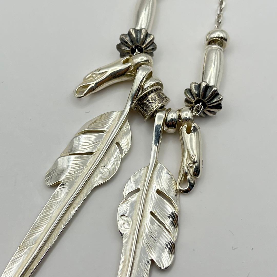 LARRY SMITH ラリースミス カゼキリフェザーカスタムネックレス - メルカリ