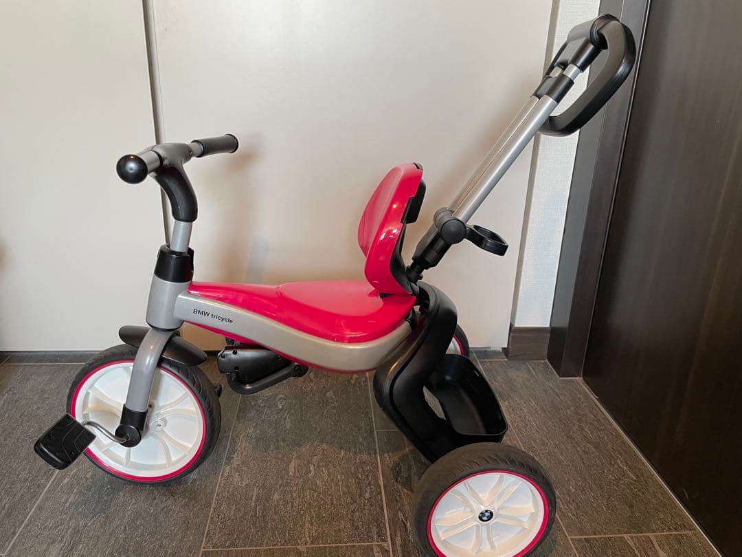 【引き取り限定】BMW三輪車　野中製作所　ピンク