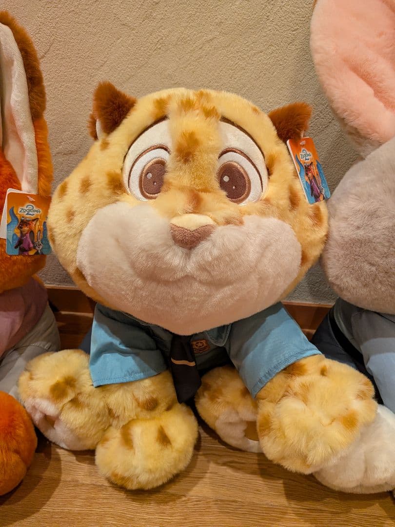 ズートピア2 ジュディ ニック クロウハウザーぬいぐるみ　コストコ　ディズニー