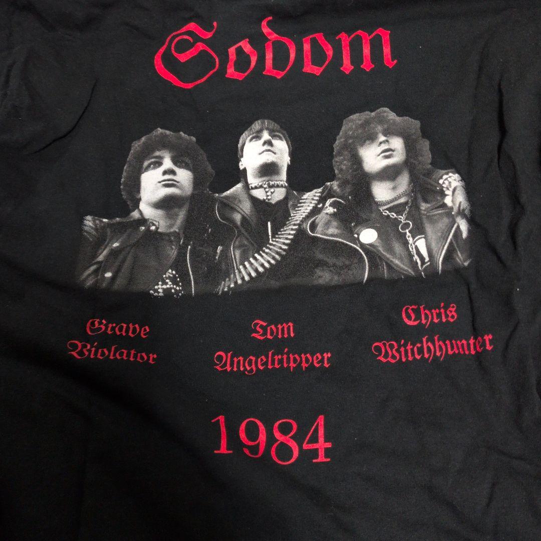 Sodom 長袖Tシャツ 1984年デザイン