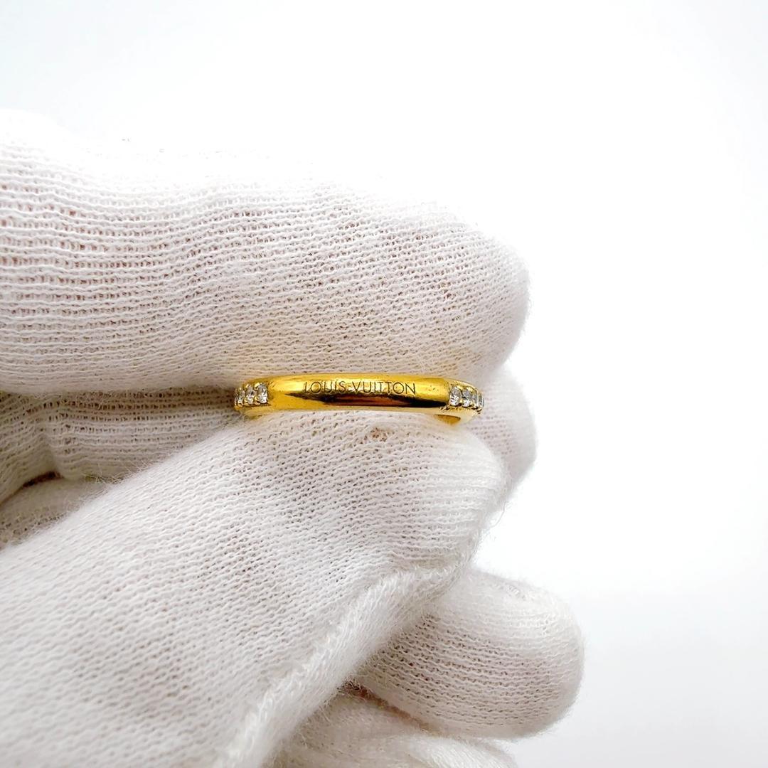 ◇ルイヴィトン◇ラインストーン/ LVアイコニック/指輪/リング/M1461M