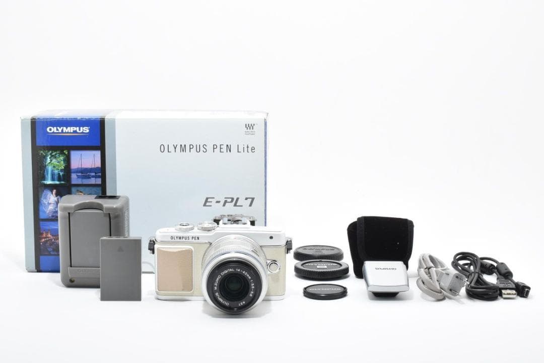 【箱付き】 OLYMPUS オリンパス Pen E-PL7 ミラーレス一眼カメラ Amazon | OLYMPUS ミラーレス一眼 PEN E-PL7 ボディ ブラック PEN E