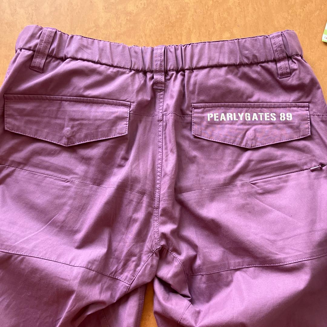 PEARLY GATES パープルパンツ 89 - メルカリ