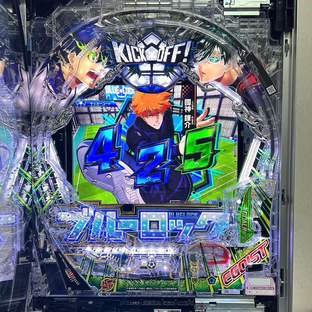 パチンコ実機 eフィーバー ブルーロック スマパチ - メルカリ