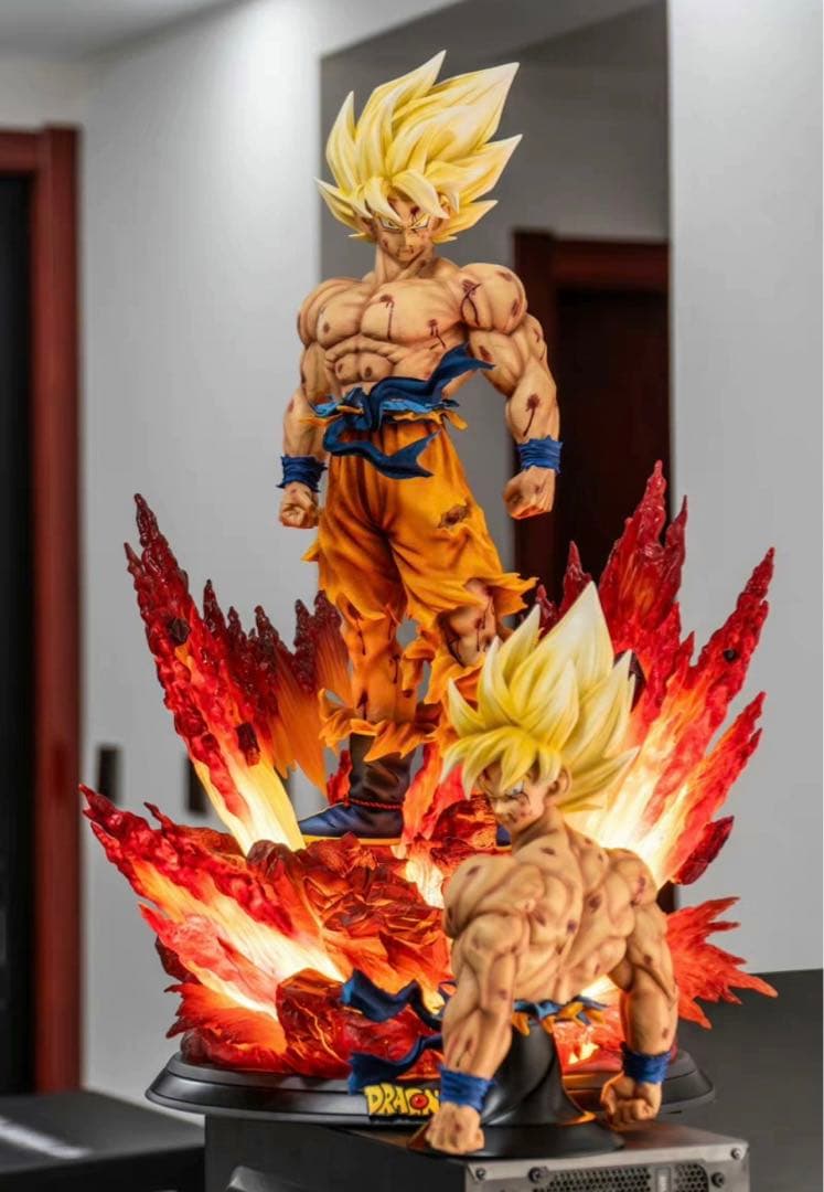 ドラゴンボール 1／4スケール 孫悟空 岩石版 フィギュア ガレージ