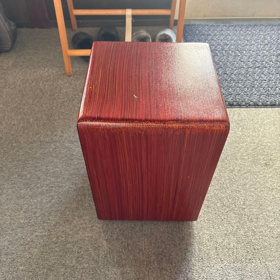 Pearl 木製カホン 赤 | 激安通販のイーサプライ