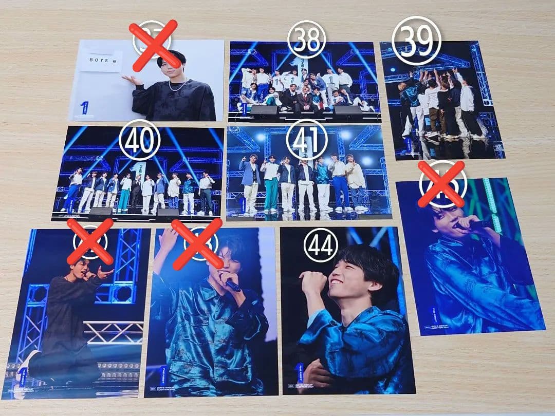 ！値下げ中！THE FIRSTオーディションフォト全58枚 バラ可 1枚400円