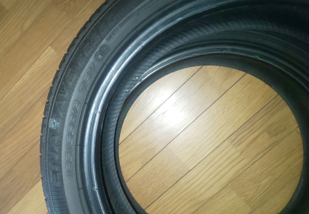 専用販売 DUNLOP ENASAVE 165/55/R15 タイヤ分割販売用A
