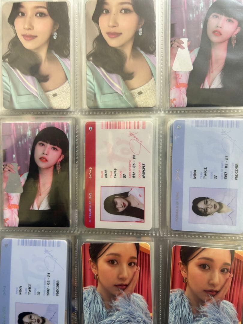 TWICE ミナ トレカセット