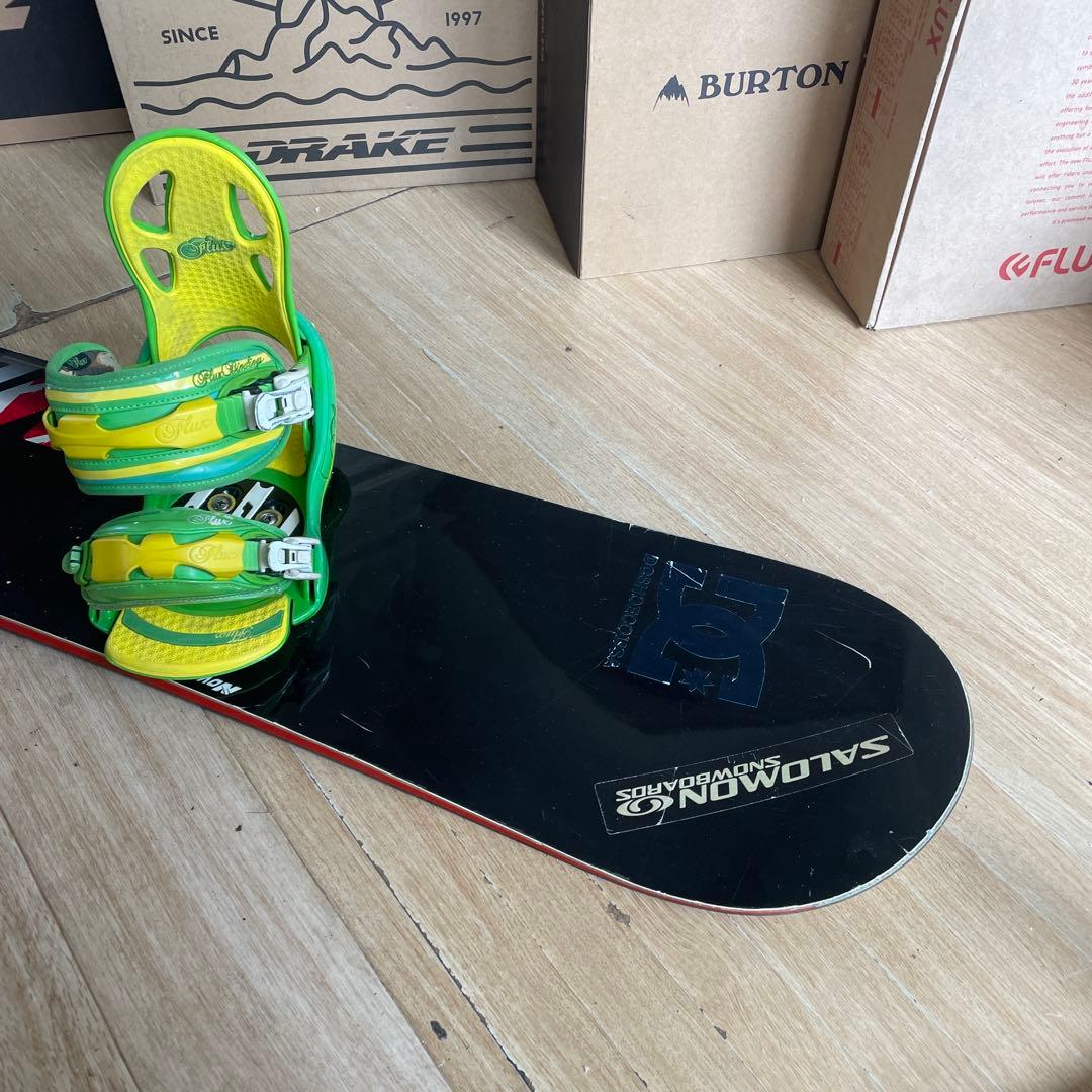 NOVEMBER 良質国産 スノーボードセットOGASAKA製 バインディング付