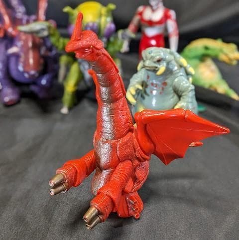 ウルトラマングレート＆登場怪獣（バンダイ）ソフビフィギュア６体セット
