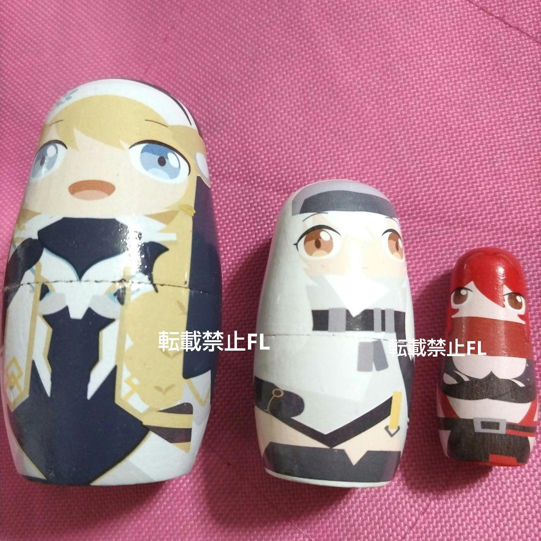 NIKKE 非売品 レア 当選品 レッドフード 紅蓮 マトリョーシカ ５体セット