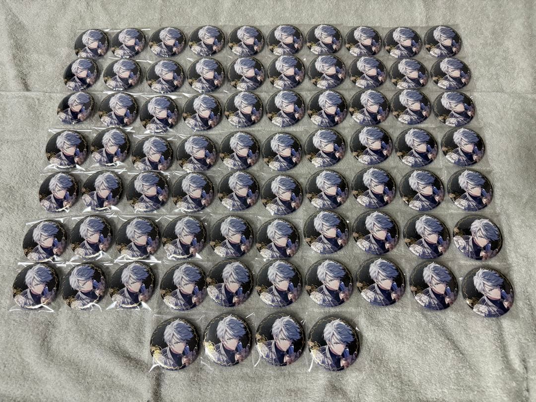 アイドリッシュセブン 八乙女楽 VALIANT 缶バッジ 74個セット 未使用 アイドリッシュセブン グループ記念日2024 缶バッジセット ZOOL