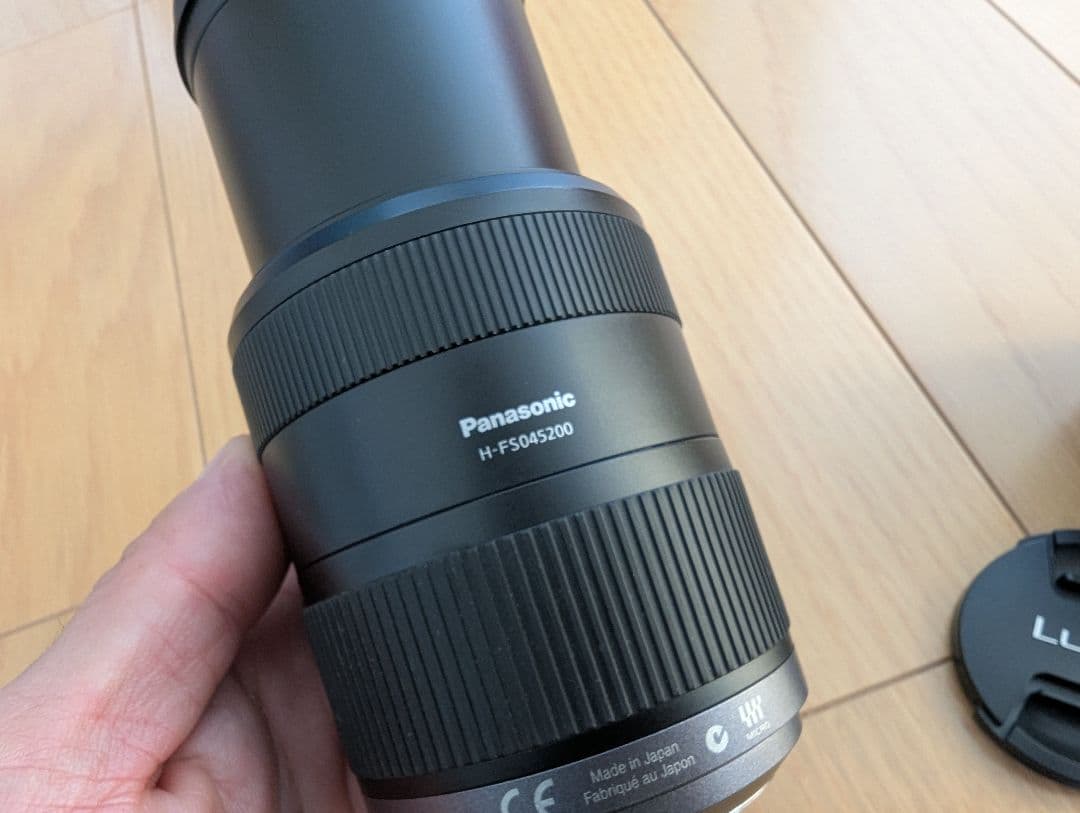 LUMIX 45-200mm F4.0-5.6 ズームレンズ　美品