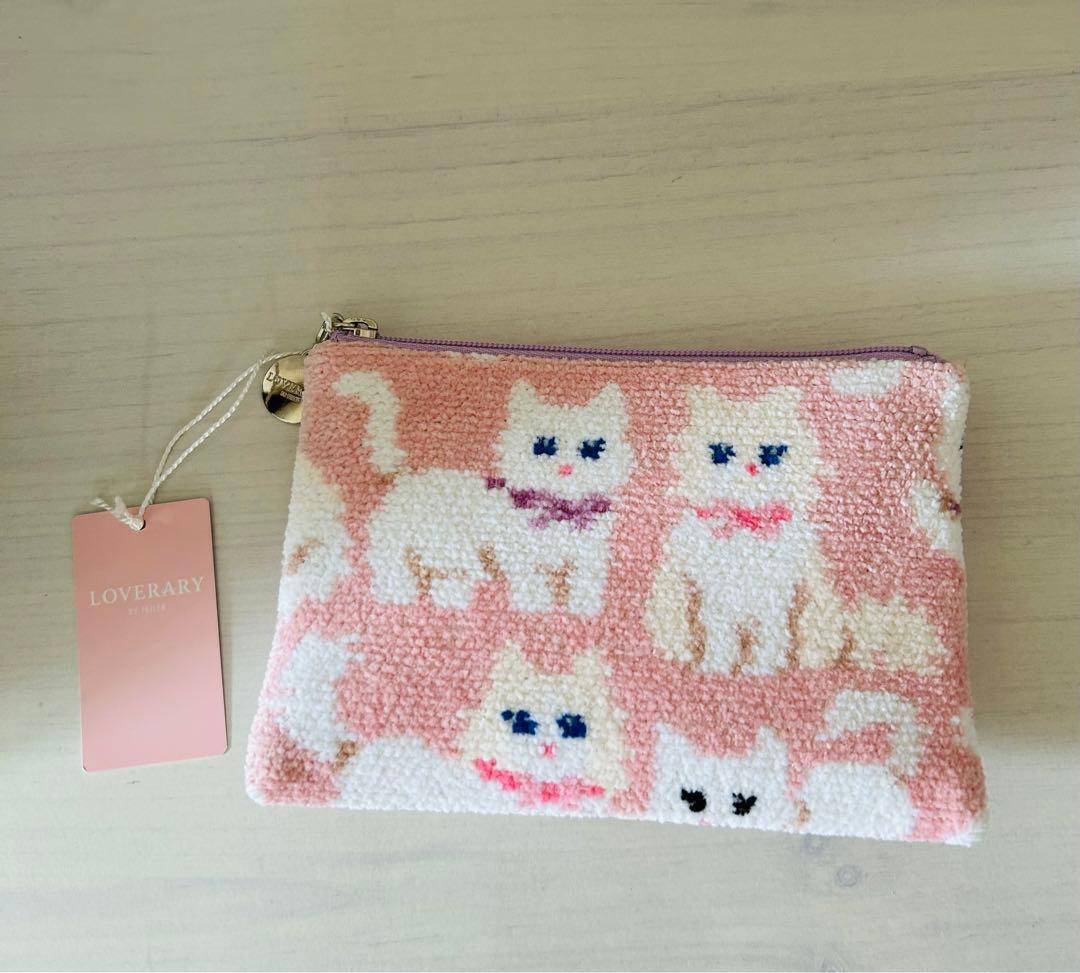 ラブリーバイフェイラーモフモフネコチャン ティッシュポーチ - メルカリ