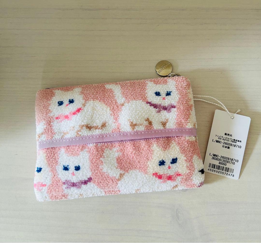 ラブリーバイフェイラーモフモフネコチャン ティッシュポーチ - メルカリ