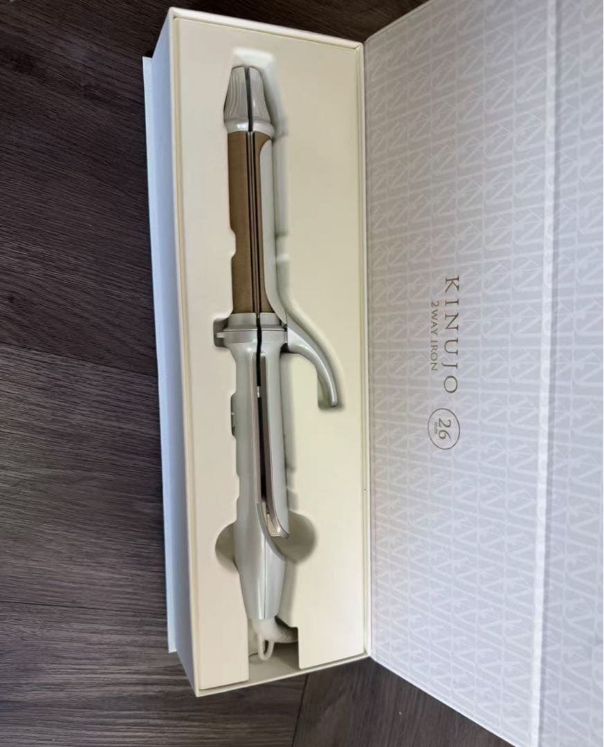 KINUJO/絹女 ツーウェイアイロン 26mm 2W01 KINUJO（絹女） KINUJO 2WAY IRON ツーウェイ アイロン 26mm 2W01