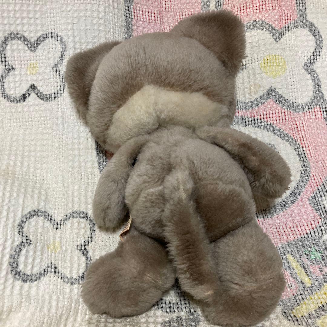 吉徳　昭和レトロ　ヴィンテージ ネコ　ぬいぐるみ　中古品