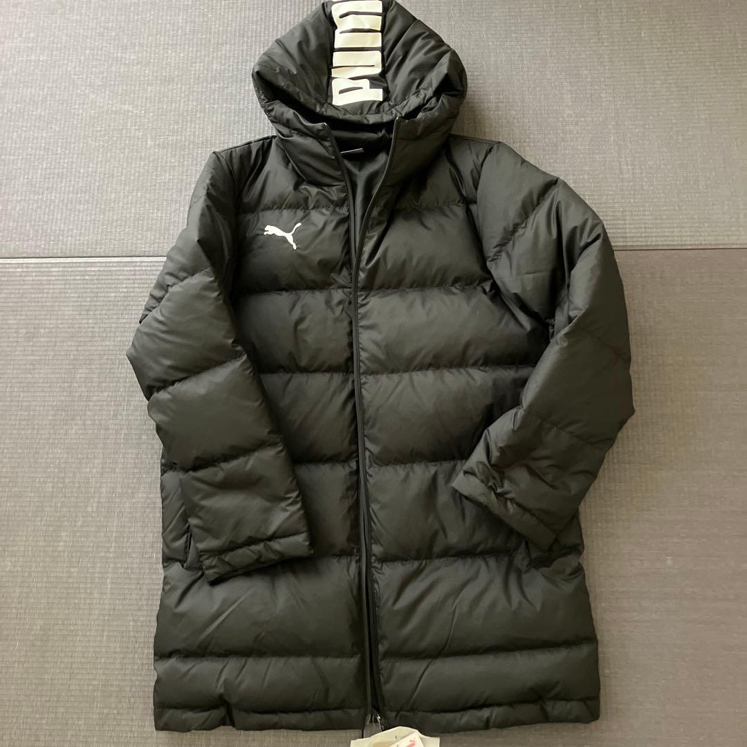 PUMA ダックダウン ベンチコート Lサイズ PUMA（プーマ） 名入れOK！ メンズ ダウン ベンチコート ロングコート
