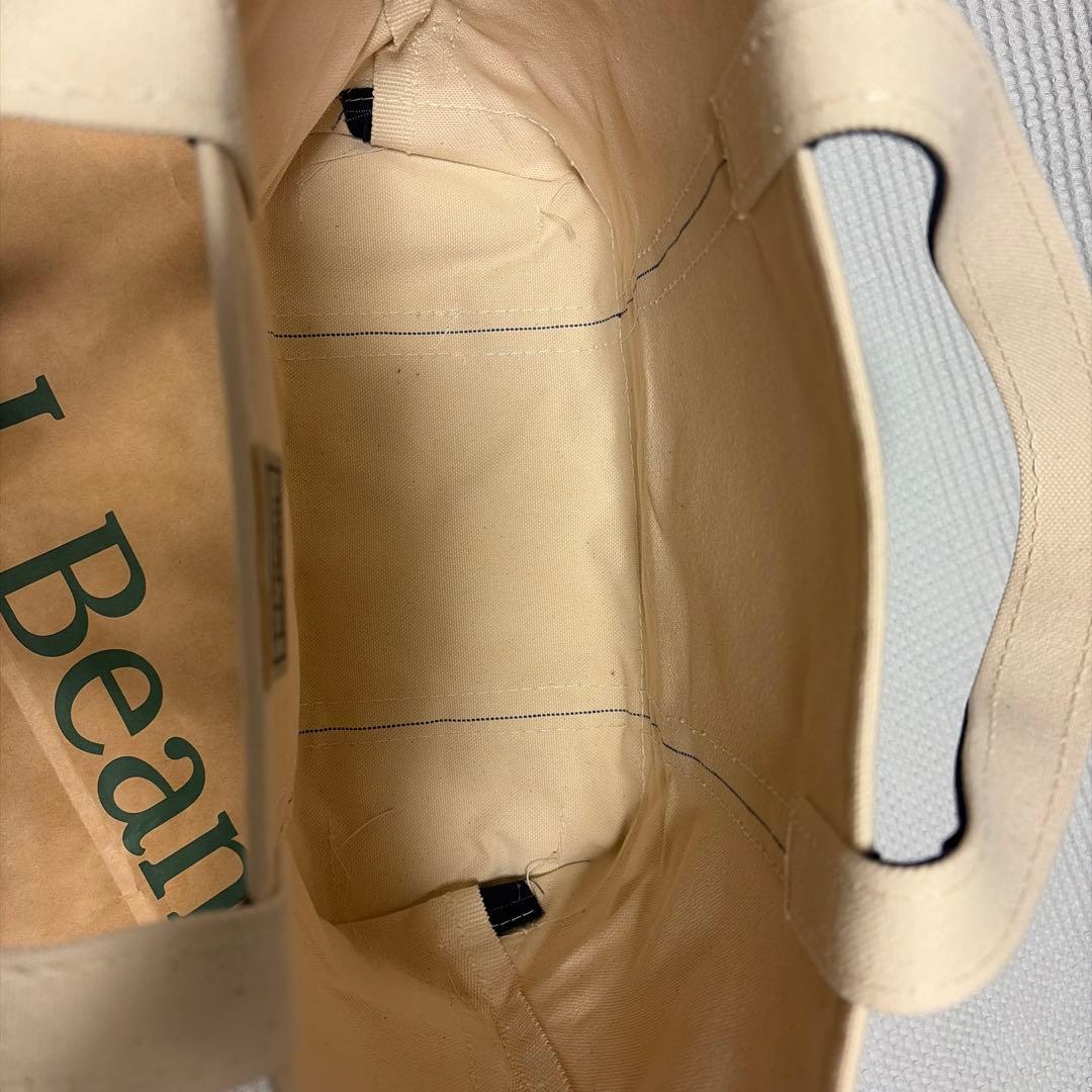 【新品】L.L.Bean トートバッグ　Ｍ　ネイビー　USA　袋付き