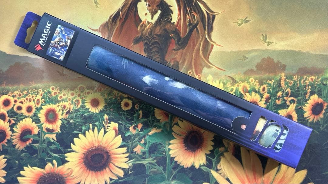 MTG×FF ウルトラプロ プレイマット　迷える黒魔道士、ビビ