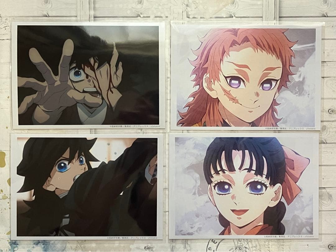 鬼滅の刃 柱稽古編 第二話 ブロマイドくじ 冨岡義勇 錆兎 蔦子 - メルカリ