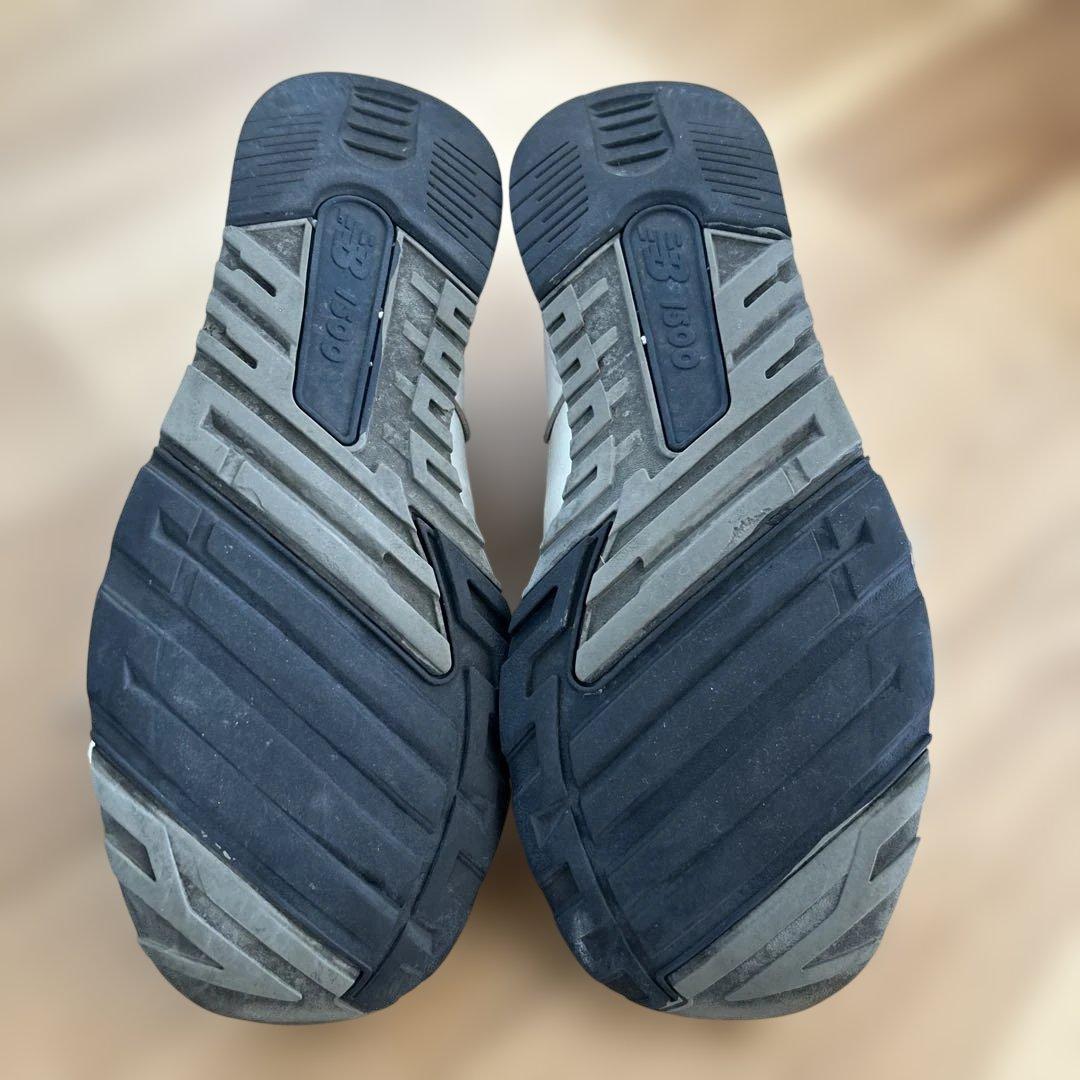 New Balance M1500WWN ホワイト/ネイビー 27.5cm