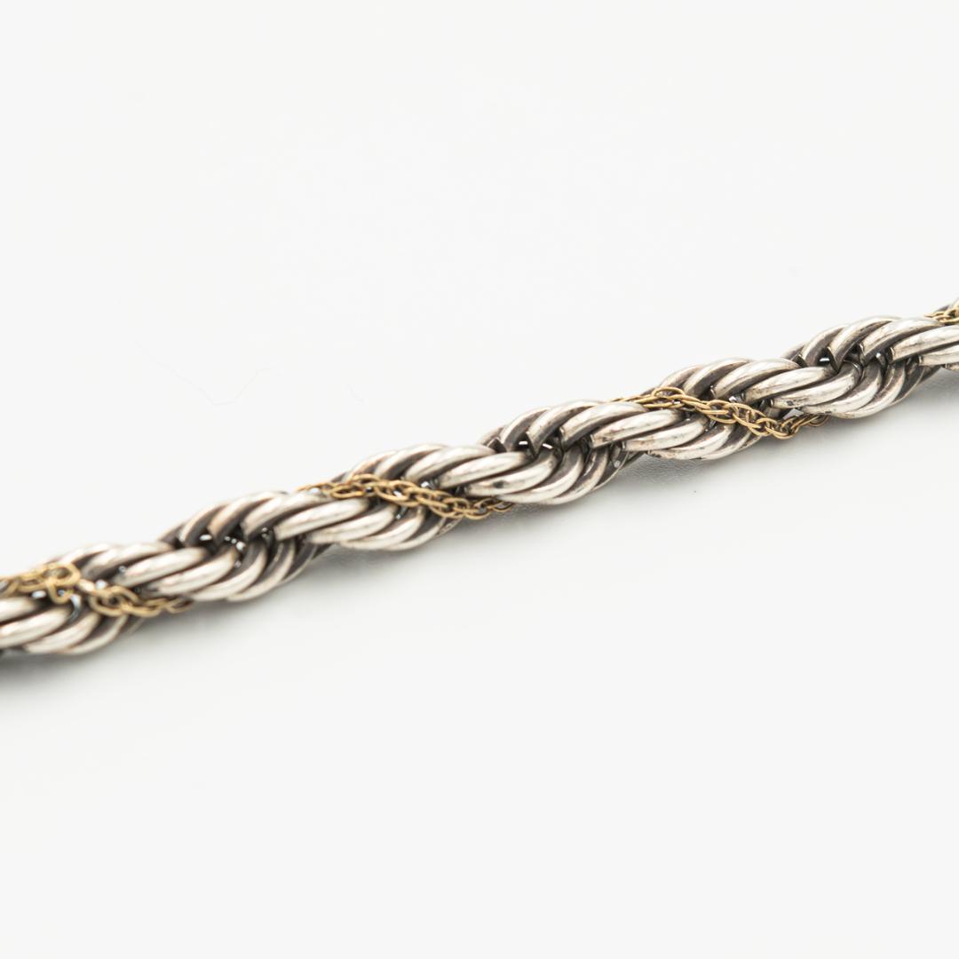 ヴィンテージ ティファニー ツイストロープ ブレスレット 19.2cm 90年代