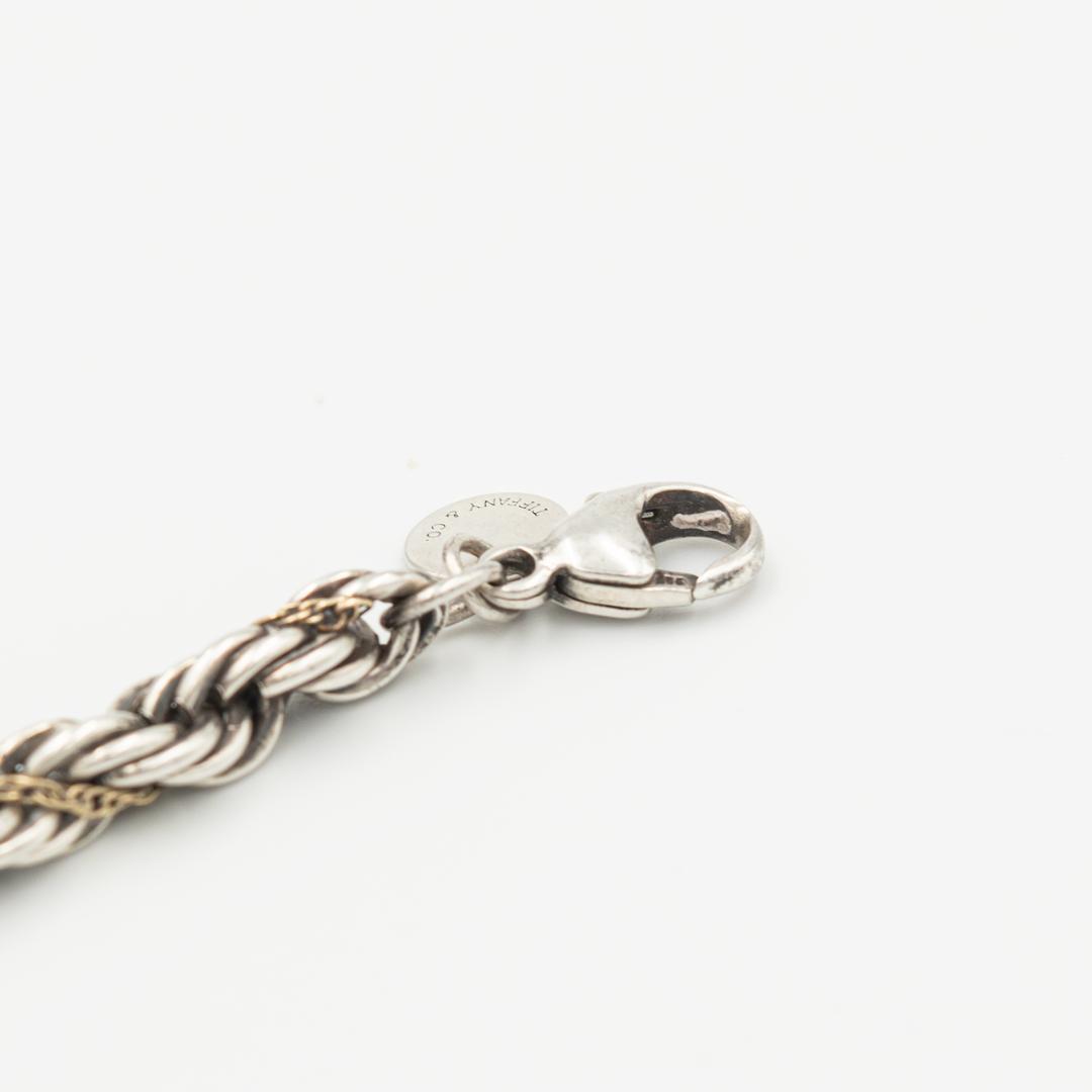 ヴィンテージ ティファニー ツイストロープ ブレスレット 19.2cm 90年代