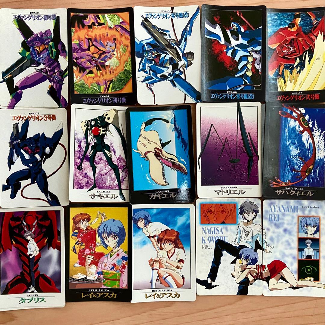 新世紀エヴァンゲリオン カードダス120枚(1996年発売) - メルカリ