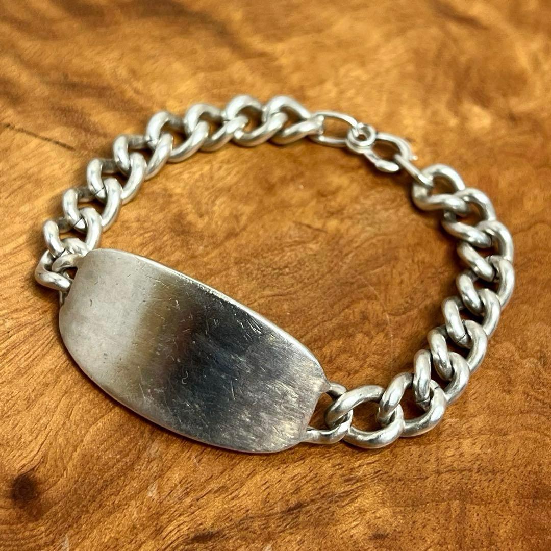 US ヴィンテージ シルバー IDヘビープレート ブレスレット STESLING 楽天市場】40's 50's 60's ビンテージ ☆ 米軍 実物 U.S.ARMY STERLING