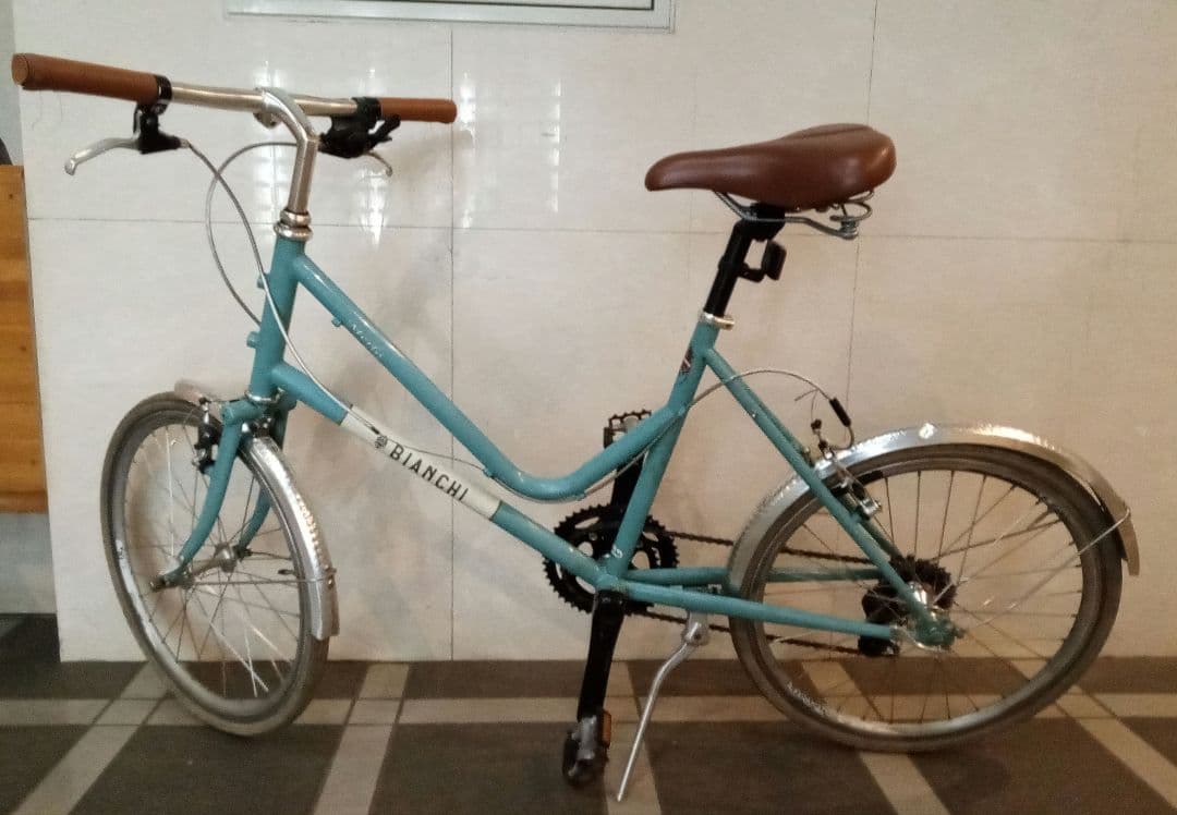 Bianchi Merlo ビアンキ メルロー ミニベロ20インチ 多少調整必要 ミニベロ】ビアンキ：メルロー(20×1.50) お買い取りいたしました